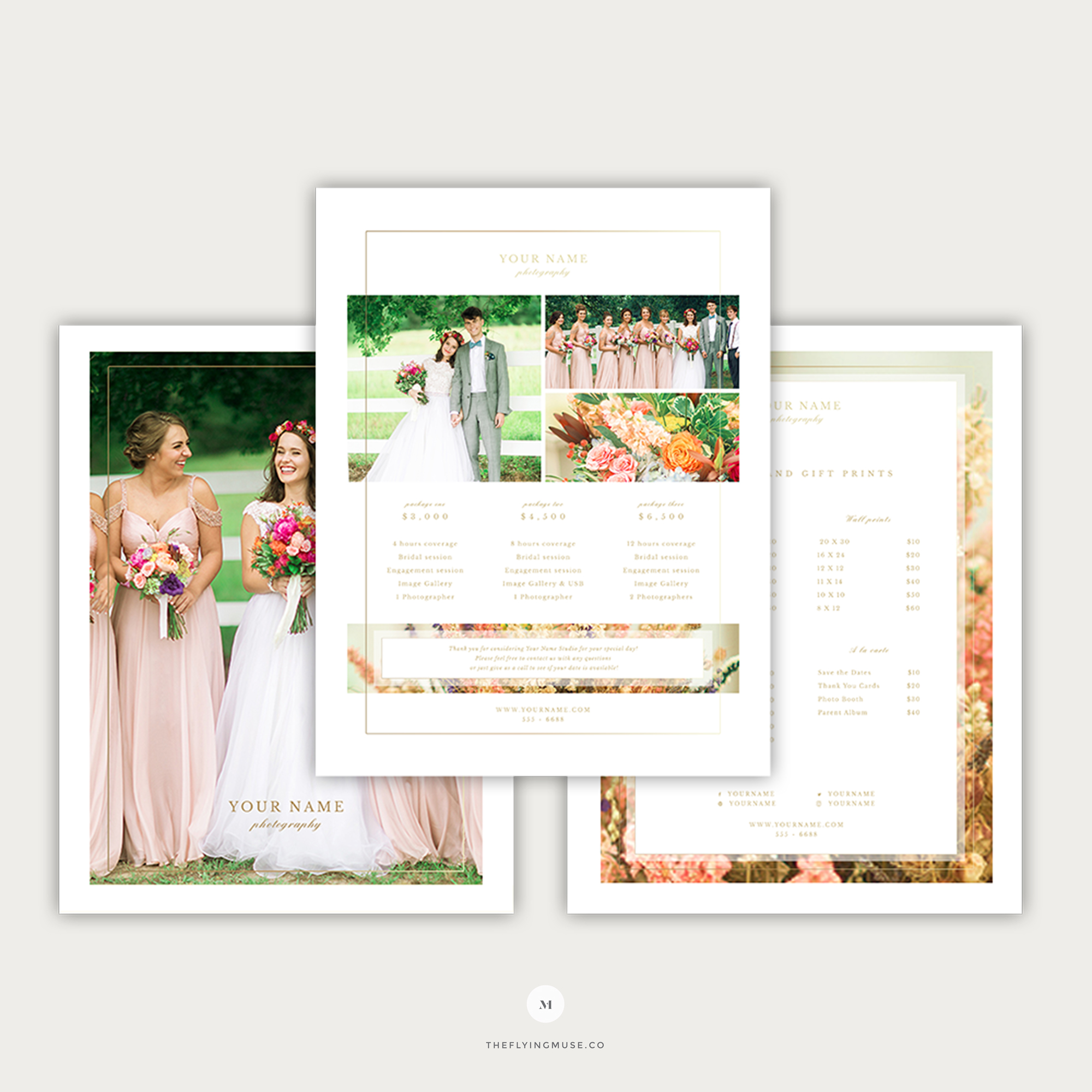 photography pricing template