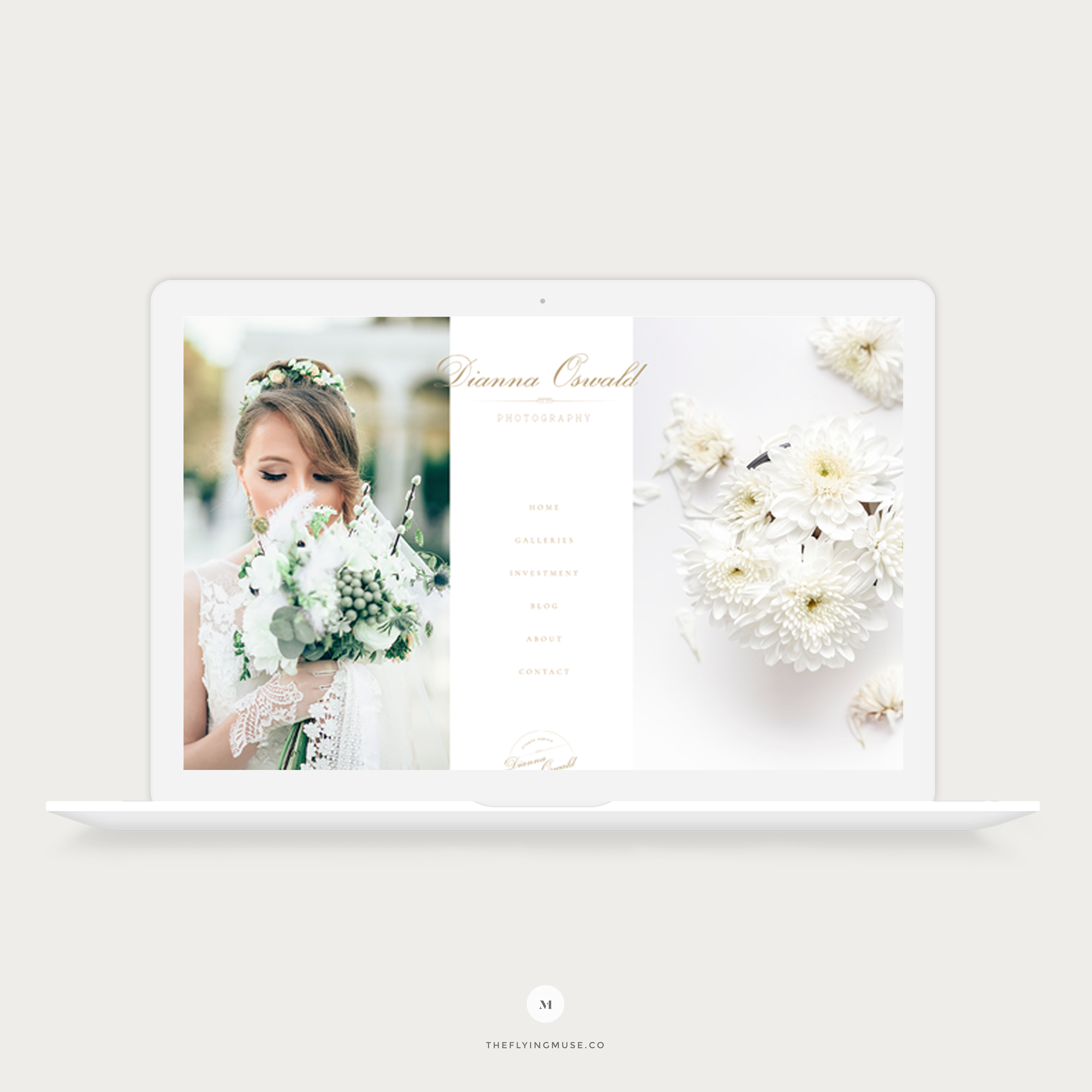 Dianna - ProPhoto 7 Website Design for Wedding Photographers