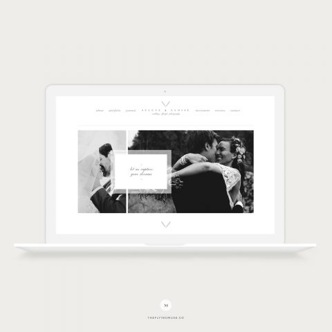 Selene - Classic & Timeless Wedding Photography ProPhoto 6 Design Template