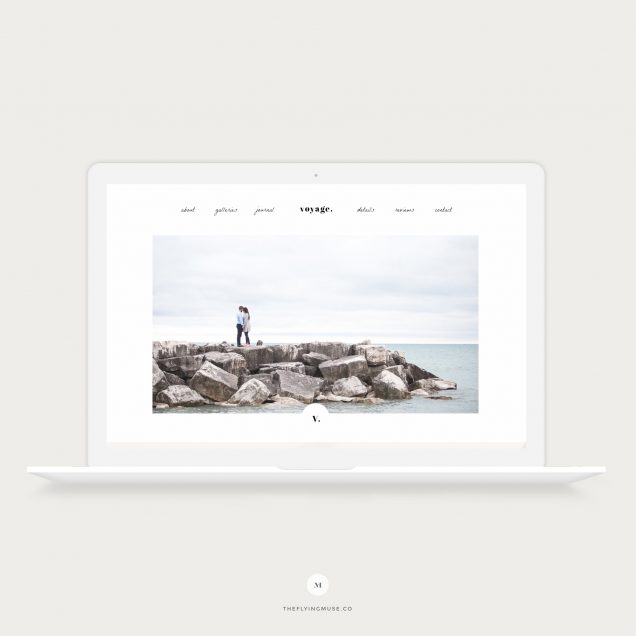 Voyage | A Dreamy Showit 5 Website Design for Wedding and Portrait Photographers
