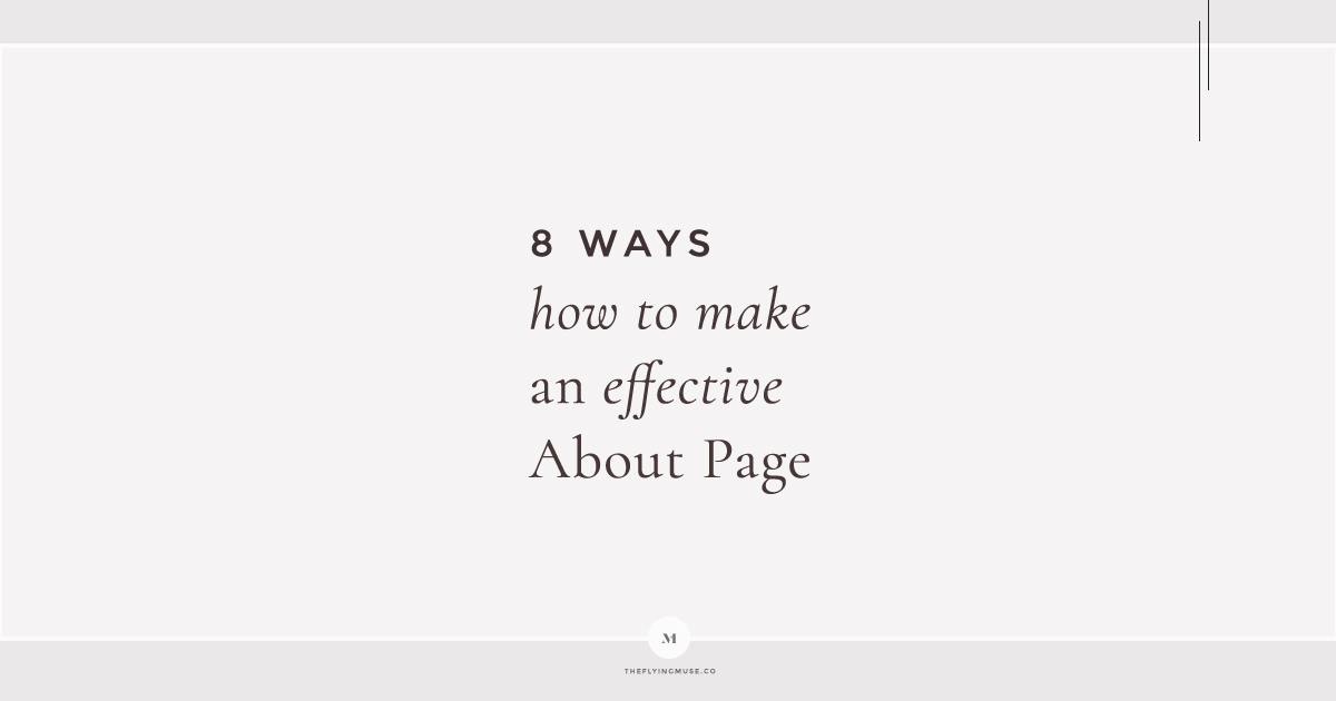 Ways How To Make an Effective About Page