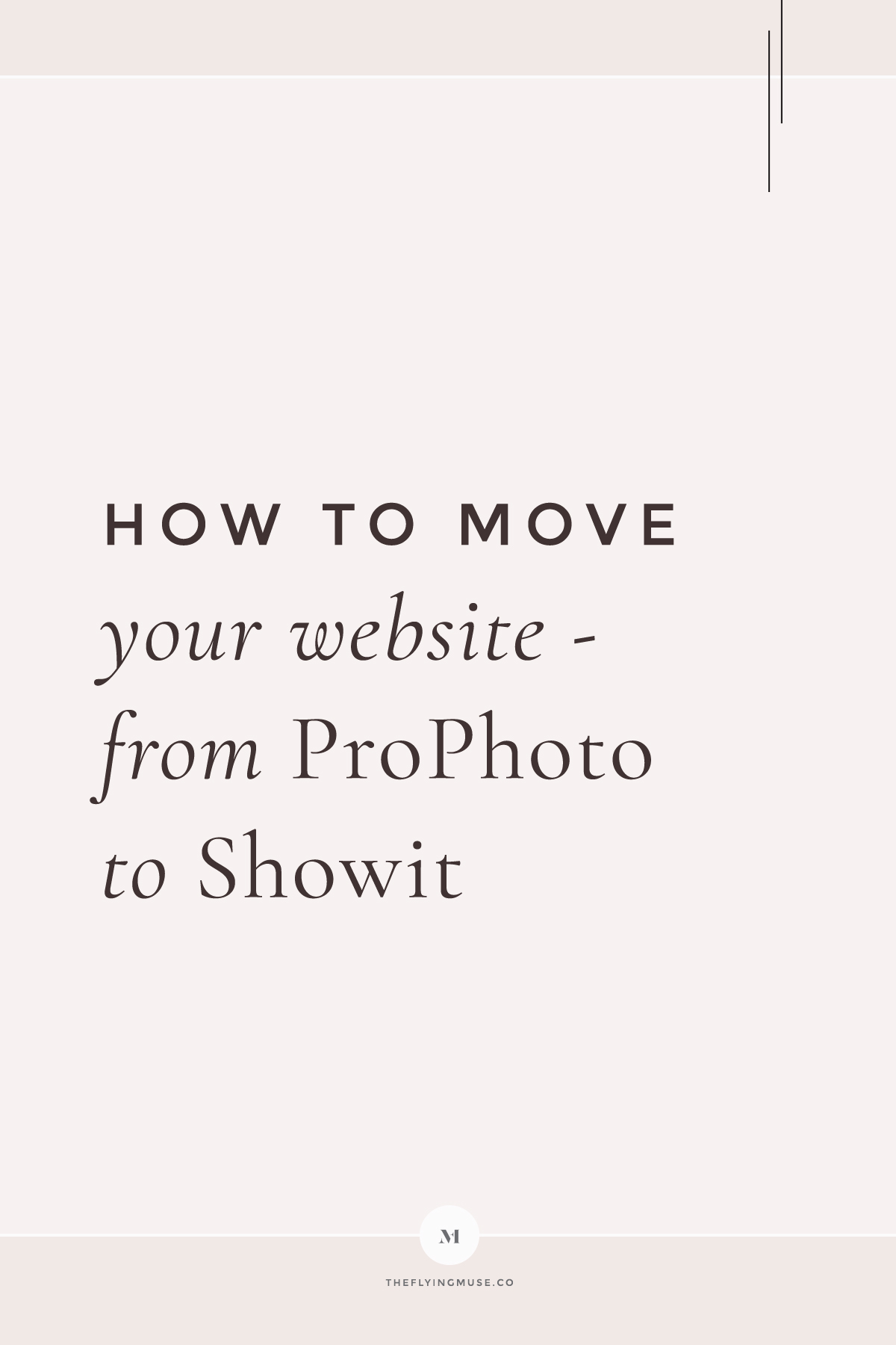 Moving From  To Your Own Website - The Complete Guide