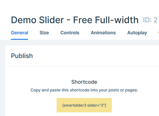 Smart Slider 3 WordPress Plugin Shortcode Smart Slider 3 WordPress plugin Shortcode