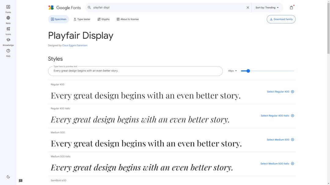 A Curated List of The 50+ Best Free Google Fonts for 2024 | the Flying Muse