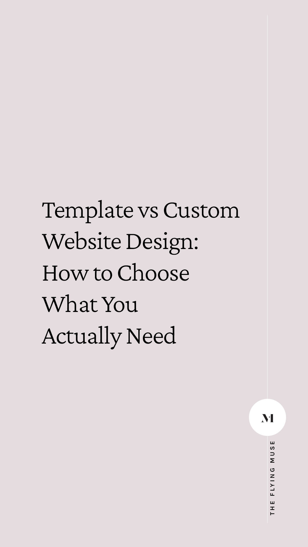 Template vs Custom Website Design